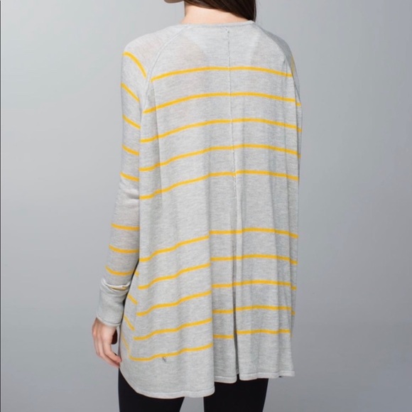 Lulu lemon twist and wrap sweater - Picture 3 of 6